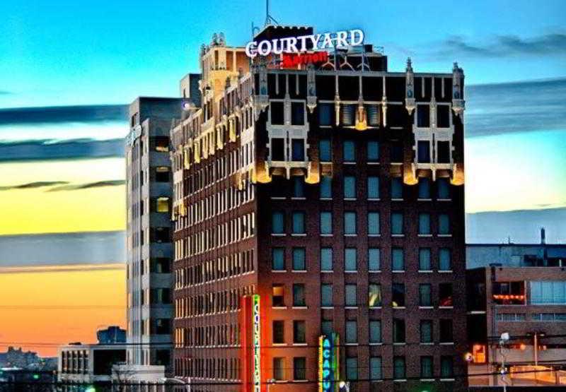 Courtyard By Marriott Amarillo Downtown Hotel Exterior foto